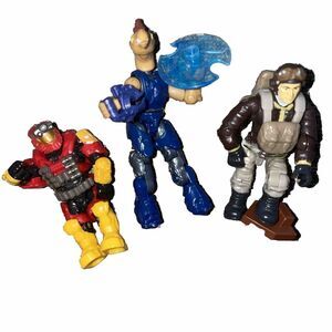 3 Halo & COD Mega Construx Minifigure Minifigs Collectibles Limited Edition